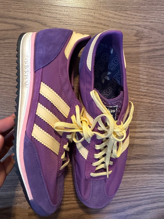adidas Shoes - adidas SL 72 OG sneakers in a distinct purple and yellow colorway